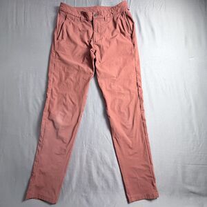 Mens Lululemon Burnt Orange Pants Joggers Size 30 Classic Casual Work Relaxation